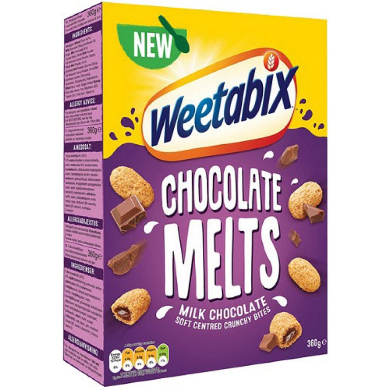 Weetabix 360 gr Çikolata Dolgulu Gevrek (Chocolate Melts)