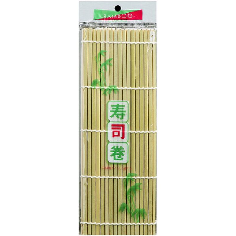 Bamboo Sushi Hasırı Yeşil 24*24 cm