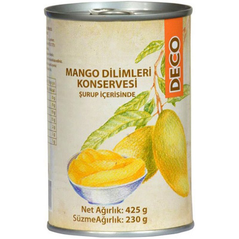 De Co Mango Meyvesi 425 gr