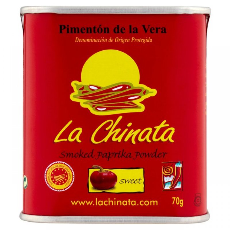 La Chinata Tütsülenmiş Kırmızı Biber Tozu 70 gr