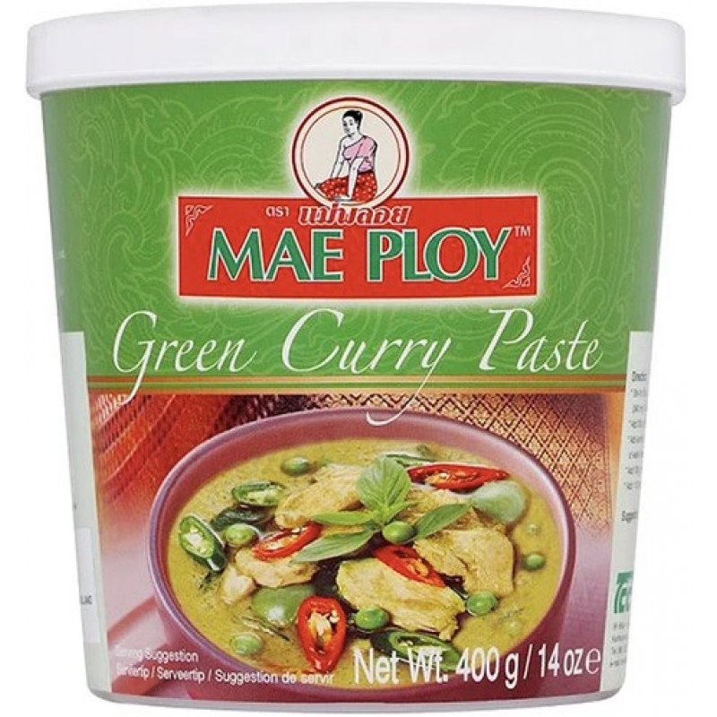 Mae Ploy Yeşil Köri Ezmesi (Green Curry Paste) 400 gr