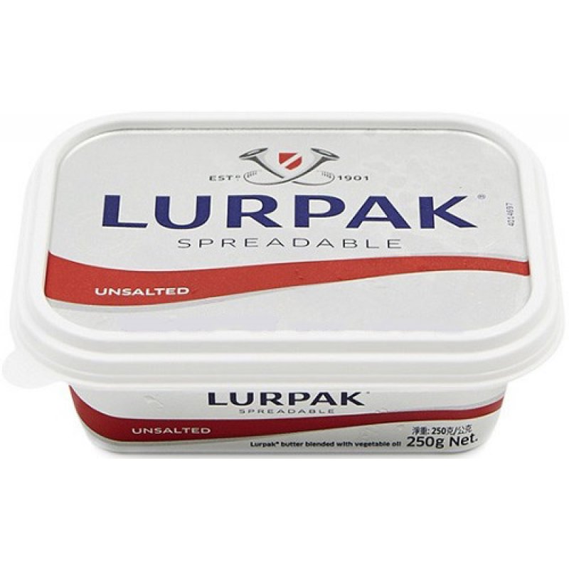 Lurpak Tereyağ (Tuzsuz) 250 gr
